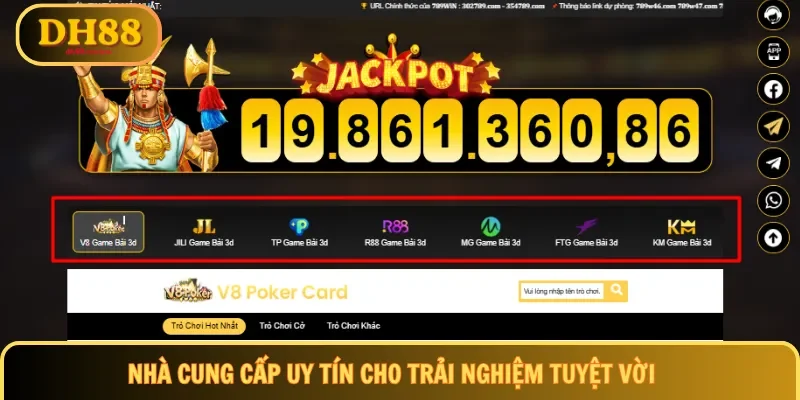Nhà cung cấp uy tín cho trải nghiệm tuyệt vời